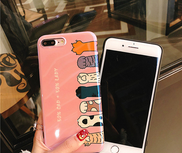 เคสแมว iPhone X , เคส iPhone 8 Plus , 6s Plus , 7 Plus